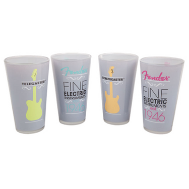 SET DE VASOS DE VIDRIO FENDER (4 PZAS.), 9190540114